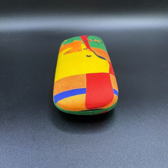 Joan Miró Eyeglass Case & Cloth Abstract Art Design - Picture 3 of 10